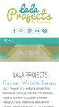 Mobile Screenshot of lalaprojects.com